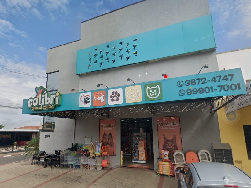 Entrada do PetShop